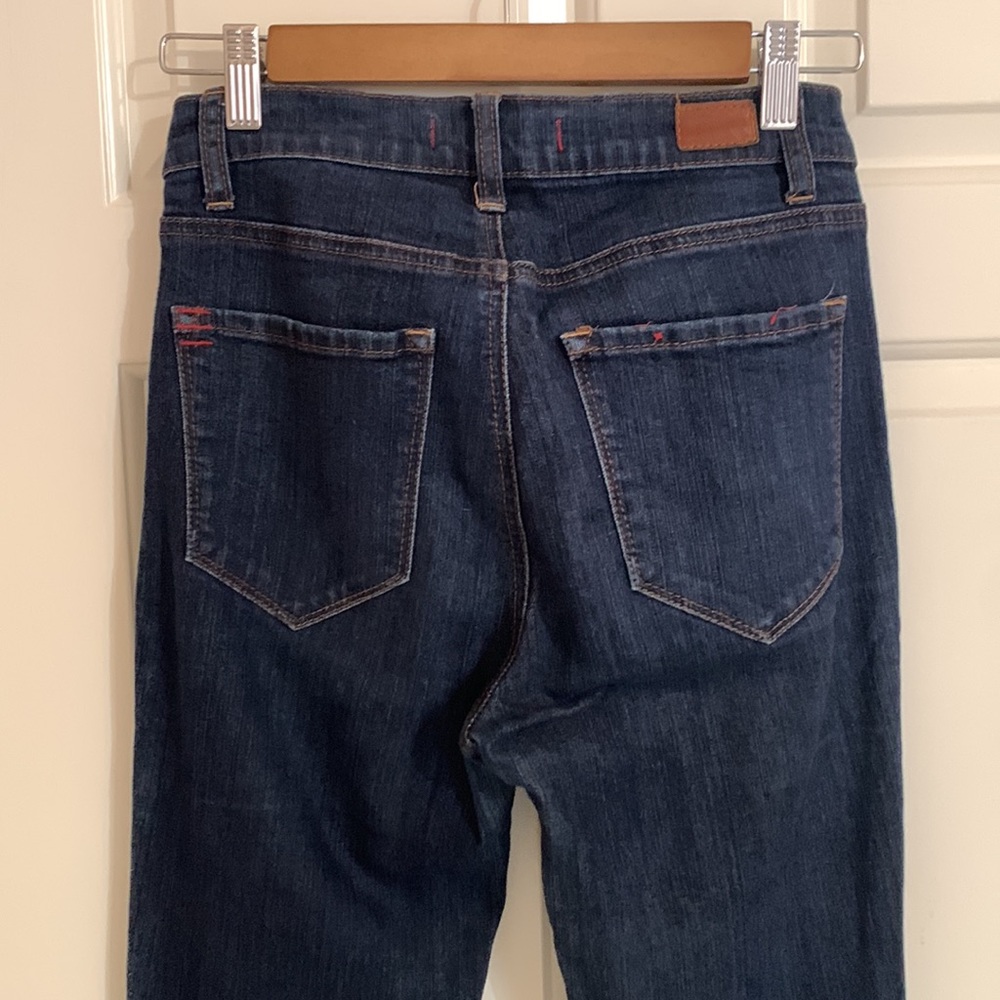 BDG High Rise Cigarette Super Skinny Stretchy Jeans dark indigo urban outfitters - Picture 8 of 8
